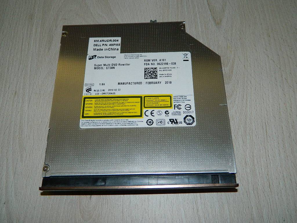 Dell Vostro P06E Graveur CD-DVD model : GT30N