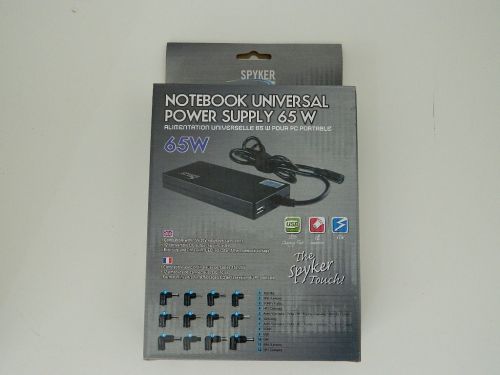 Alimentation universelle pour notebook 65W