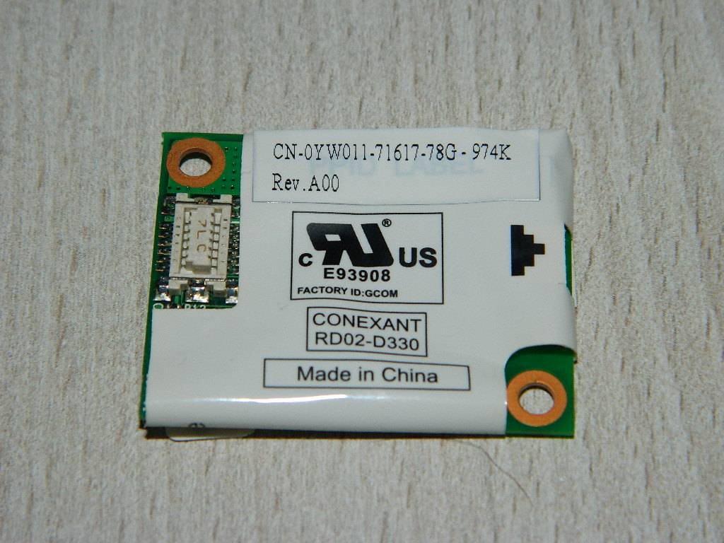 Dell D630-PP18L Carte modem CN-0YW011-71617