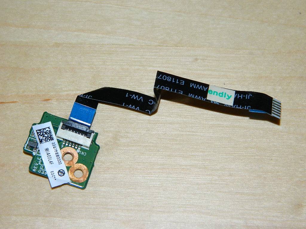 HP DV5-1199ek Module bouton power + nappe  DA0QT6TH6E0 / 33QT6BB0000