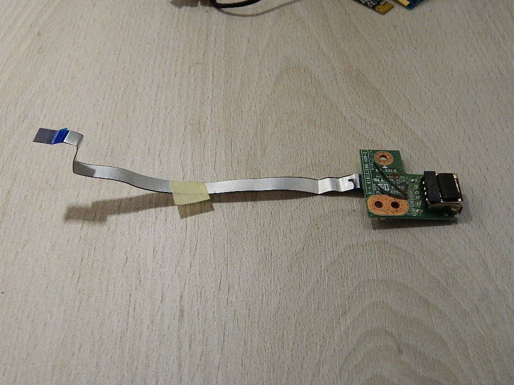 HP G72-B52SF Module USB + nappe 01013JS00-HDM-G