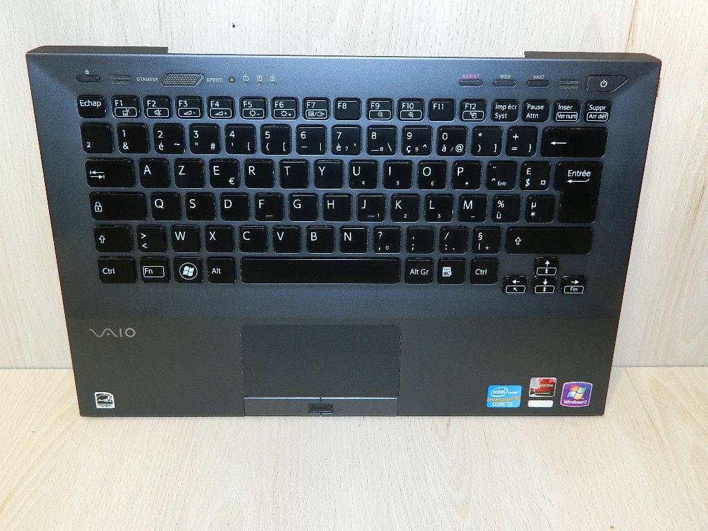Sony PCG-4121GM Plasturgie coque intérieure touchpad+ clavier 024-0023-8024-A