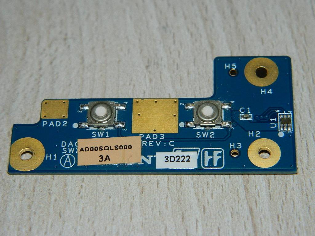 Sony PCG-51513M module bouton média DA0GD3TH4C0