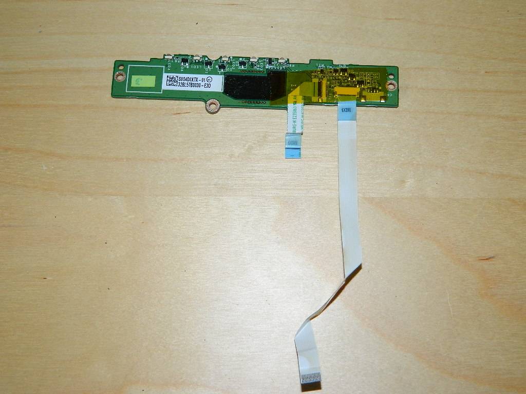 Bouton D+G Du Pavé Tactile + Nappes Pour Toshiba Satellite L550-13U - Occasion